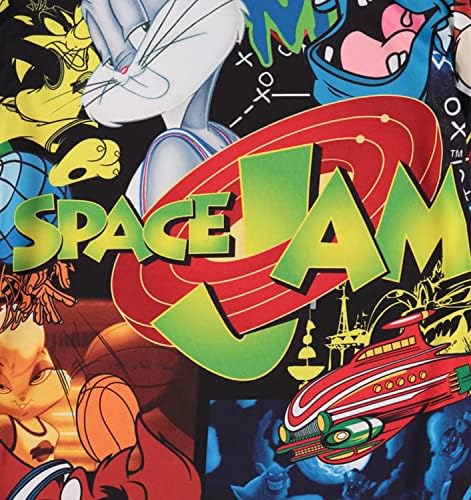 Класическа тениска с графичен принтом SPACE JAM Boys 4-20 години с къс ръкав по цялата повърхност