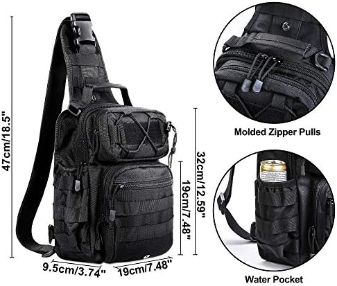 Раница AmHoo Tactical Sling Bag Outdoor EDC Molle Backpack