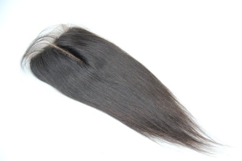 HairPR Коса малайзийские Девствени Човешка коса 1 Закриване на средната част (4X4) + 3 Лъч 10-28 Пряк Естествен цвят Може да се боядисва