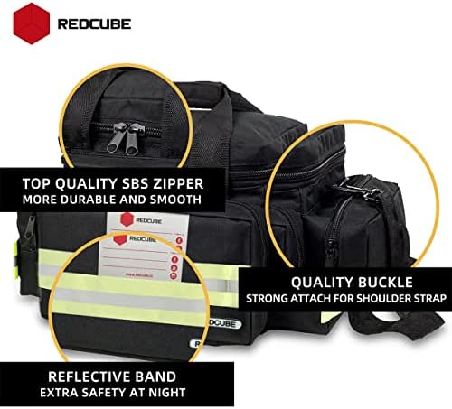 Чанта за спешна помощ Redcube, Празни Чанти за оказване на първа помощ, Професионална чанта за спешно реагиране, Медицинска чанта с множество