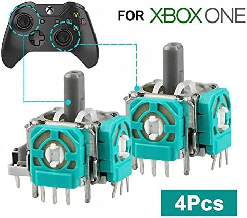 Модул сензор за Джойстик, Аналогови датчици контролер за Прецизно рязане, Лесно сменяеми 4ШТ за Xbox One
