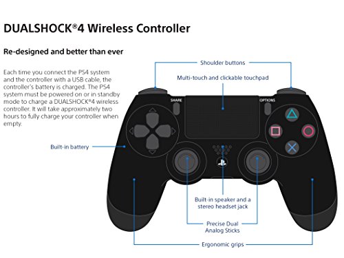 Безжичен контролер DualShock 4 за PlayStation 4 - Wave Blue [Стар модел] (обновена)
