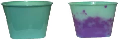 Прозрачен КАПАК Detailer's Garage за чаши за промяна на цвят, КОМПЛЕКТ от 30 ПАРЧЕТА - идеална за кисело мляко, сладолед