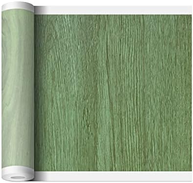 Ролка хартия с сублимационным модел PYD Life 15,7 инча x 40 фута със Зелен Дървесен зърно за Сублимационных Заготовки, Чаши,