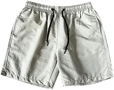 Мъжки къси Панталони, Мъжки Ежедневни Класически Намаляване на Летни Плажни Шорти на съвсем малък с Джобове за Эластичном колана Шорти