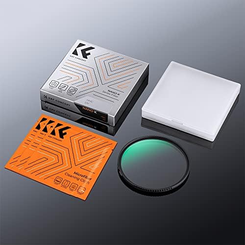 K& F Concept 82-мм и филтър с uv защита MC в тънките рамки с 18 многослойными покрития за обектив на камерата (серия K)