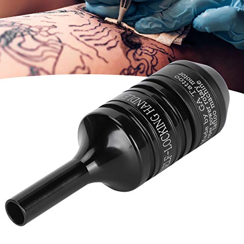 Самоблокирующаяся ръкохватка за татуировки - Регулируеми Нескользящие дръжки за татуировка-на пишеща машина за резби (25 мм)