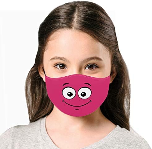 Усмивка - Розова кърпа * Детски размер * Детска Маска За лице