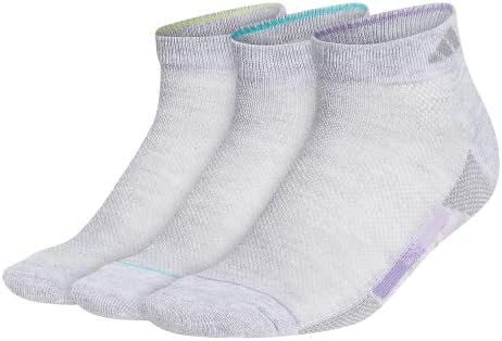 дамски чорапи adidas Superlite 3 Stripe с дълбоко деколте (3 чифта)