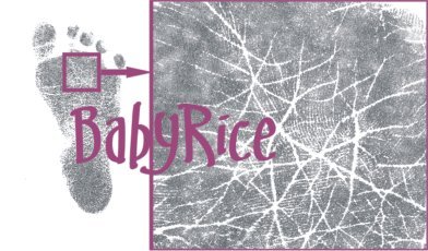 BabyRice, нов комплект за отпечатъци от детски ръце, кърпа без мастило с черна рамка на дисплея, черно планина за 0-3 години