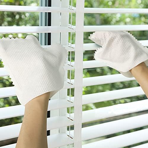 40 БР. Ръкавици за домашната Дезинфекция и премахване на прах, Почистваща Ръкавица за почистване от Микрофибър, Ръкавици за Еднократна