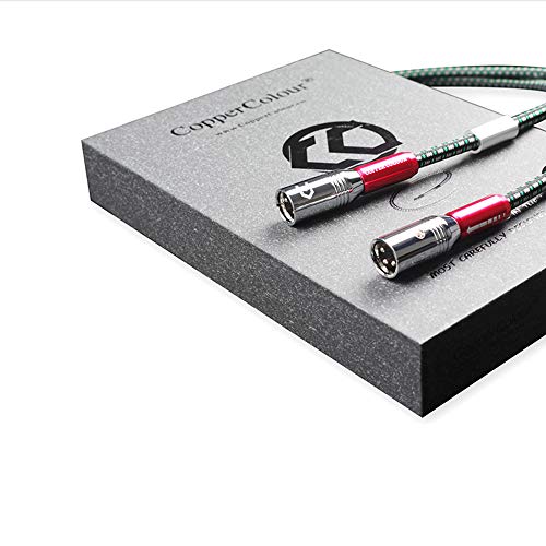 Мед аудио кабел CC Fond-III HiFi Интерфейсен Кабел с конектори XLR Тефлон 0,5 м (1,64 метра)