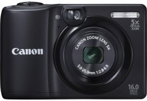 Canon PowerShot A1300 - 16,0-Мегапикселова цифрова камера с 5-кратно цифрово увеличение, стабилизированным изображение, 28-мм широкоъгълен