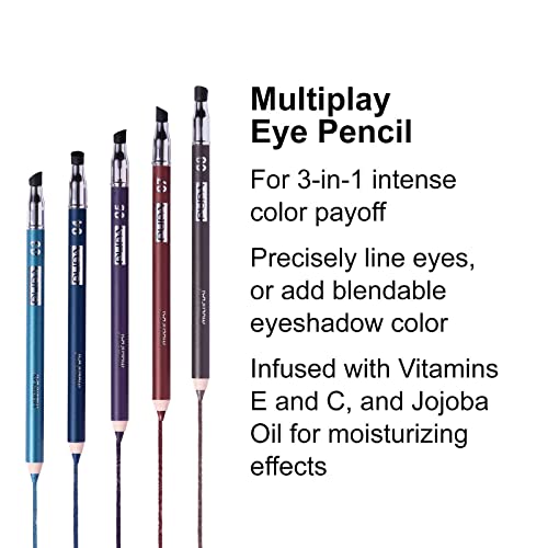 Молив за очи Pupa Milano Multiplay - Крем, растушевывающаяся очна линия с размазывающимся върха - Осигурява продължително носене