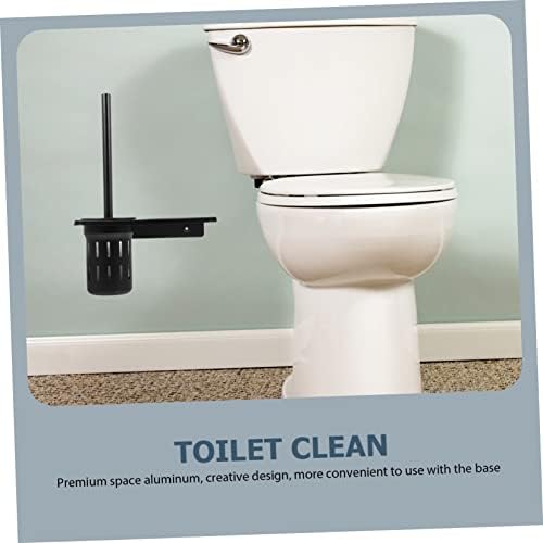 Zerodeko 1 Комплект Поставка За Тоалетни Четки Почистване Скрубер Скоби За Рафтове Контейнер за Шампоан, Четка за Тоалетна Пречистване