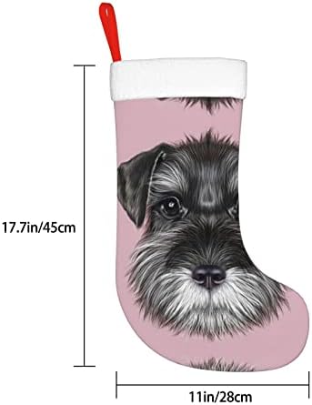 ELBULL Персонализирани Коледни Чорапи Куче Коледни Чорапи за Семейна Почивка Коледни Вечерни Украса