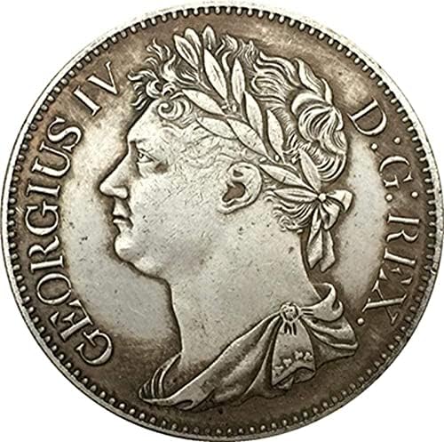 Ирландският Монета 1823 Г., покрит с Мед, Сребро, Антични Монети, Колекция от монети, Възпоменателна Монета