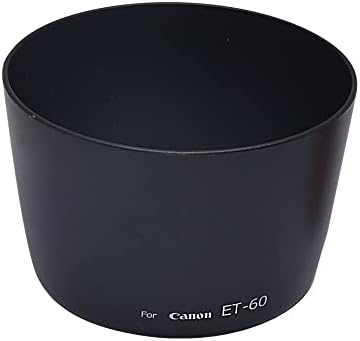 Сенник за обектив Mcoplus ET-60, Съвместима с обективи Canon EF 75-300 мм f/4-5.6, II, II USM, III и III USM и Canon EF 90-300 mm f/4,5-5,6