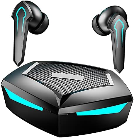 Безжични слушалки Bluetooth 5.2, Слот за слушалки, Стереофоническое HiFi качество на звука с ниска латентност 45 мс и дълбоки бас,