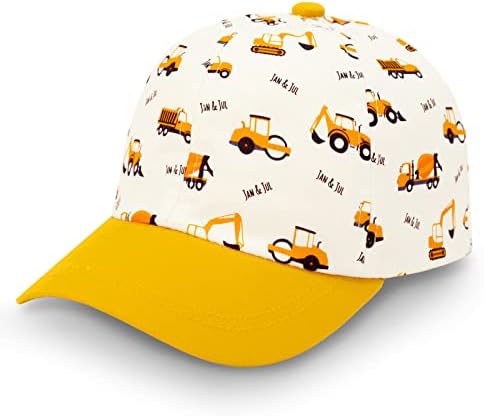ЯНУАРИ и ЮЛИ на 50+ Памучен бейзболна шапка UPF (Детска, за деца, Детски)