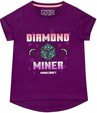 Тениска за момичета Minecraft
