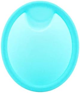 Менструалния диск ново поколение Mascoto TM Blue с петелькой, плосък чашката, медицински силикон, за многократна употреба,