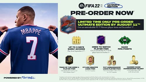 FIFA 22 Ultimate - Steam PC [Кода на онлайн-игра]