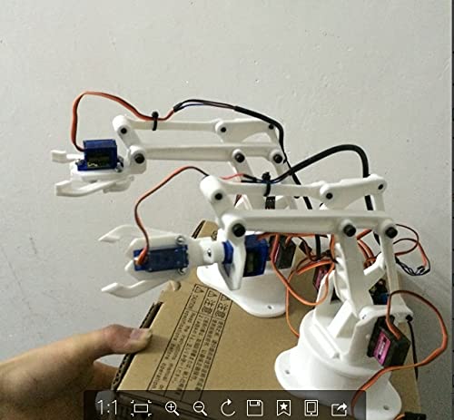 Anncus E & M 3D Печат ABB IRB460 Промишлен Робот С 4 Клапана Штабелирующий Робот, Роботизирана Ръка Модел Ръце С ЦПУ Четири Степени