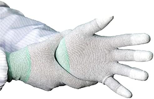 Ръкавици Заетостта Застрахователни Ръкавици P Леки антистатични дишащи нескользящие работни ръкавици (Цвят: както е показано на