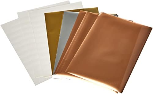 А пробовземното за прехвърляне на листа, фолио Cricut 2008716, Метал (24 карата), 24 опаковки