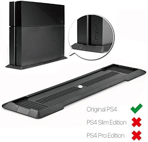 TNP (Оригинал) Поставка - Вертикално Монтиране на зарядно устройство, Държач за стойка, която е стабилна Основа за игрова конзола Sony