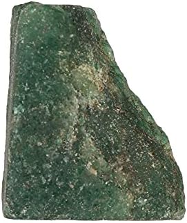 Насипен Скъпоценен Камък 39,85 карата Суров Зелен Необработен Естествен Зелен Нефритови Лечебен Кристал, за Многократна употреба