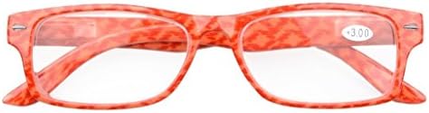 Eyekepper 5-Pack Кутия Панти С Шарките На Правоъгълни Очила За Четене Женски Ридеры +1,75