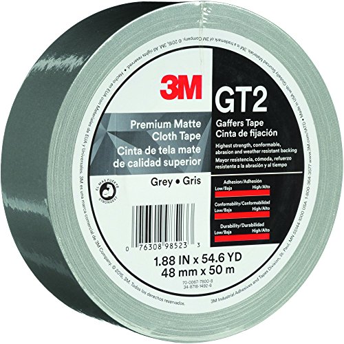 Залепваща лента 3M™ GT2, 2 x 60 ярда, Сив, 3 броя / кутия за дискове, на склад 3M 7010375518