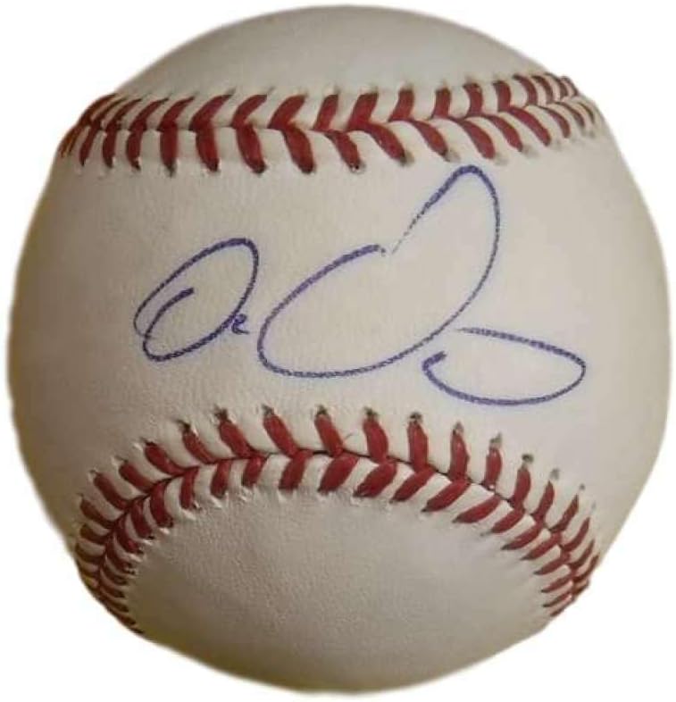 Карлос Гонзалес С Автограф /с Автограф Colorado Rockies OML MLB Бейзбол 11408 - Бейзболни топки с автографи