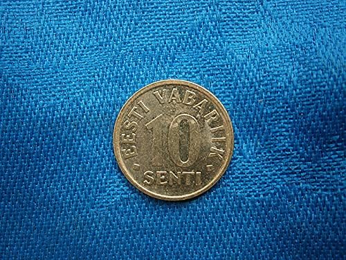 Европейската Новата монета Естония 10 точки 2008 версия подарък колекция от чужди монети Естония Година на монетата 1 дивизия