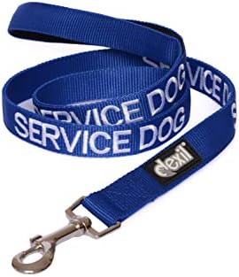 Нашийници за служебни кучета Dexil Friendly и С цветна маркировка на Каишка за предотвратяване на инциденти с кучета 6 фута / 1,8 м Предотвратява