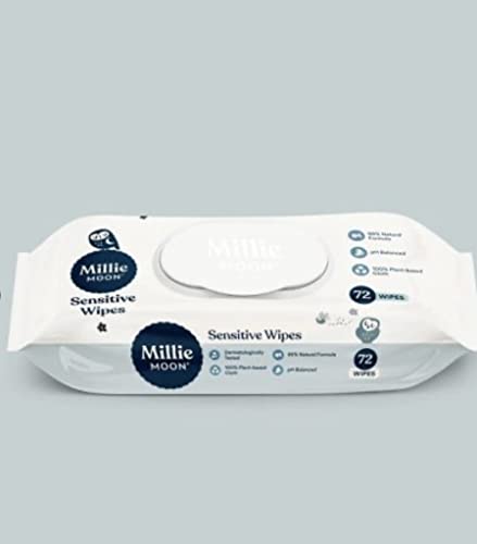 Бебешки кърпички Millie Moon Sensitive е на растителна основа (72)