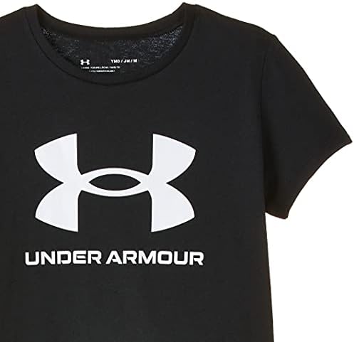 Тениска с къс ръкав с логото на Under Armour за момчета в Спортен стил