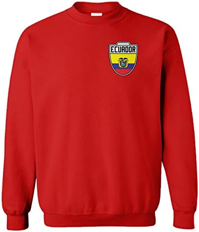 Тениска Haase Unlimited Ecuador Futbol Jersey - Унисекс с кръгло деколте за еквадорски футбол