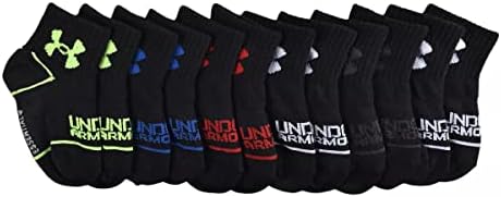 Чорап с принтом в една четвърт от опаковки за момчета Under Armour Boys Multi Pack