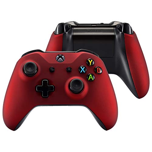 Extreme Alaw-Червена Мека На Допир Предна панел, Предната Обвивка е черупка, Мек Задните панели за контролера на Xbox One X S