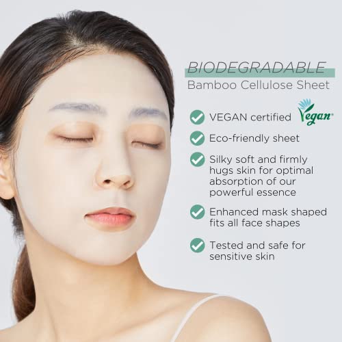 Mediheal най-Добрата Корея С маска - Madecassoside Essential Face Mask 4 Листа За Чувствителна, Склонна към Появата на петна по кожата