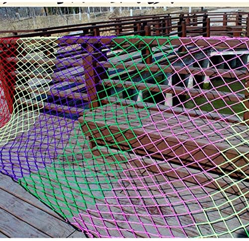 XYUfly20 Мрежа за огради, тераси, мрежа за огради, стълби, домашен разширено полиестер материал е устойчив на атмосферни влияния,