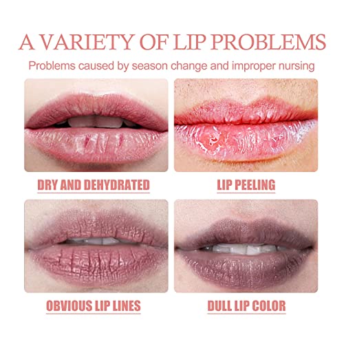Корейски Средства за устни Пилинг на Устните Хидратиращ Мехурчета За устни Успокояващ Овлажняващ Устните, За Напукани Устни За По-младите