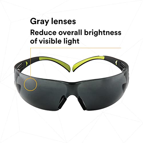 Защитни очила 3M, серия SecureFit 400, Опаковка от 20 броя, фарове за Мъгла, които Предпазват от надраскване лещи, лък тел с двойно