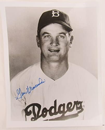 Джин Хермански Подписа Автограф 8x10 Снимка IV - Снимки на MLB с автограф