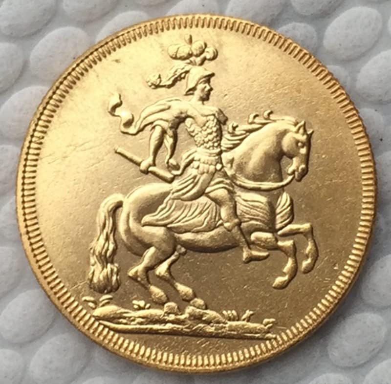 1697 Полиране на Монети, Позлатени Медни Антични Монети Чуждестранни Възпоменателни Монети Събиране на монети Занаяти