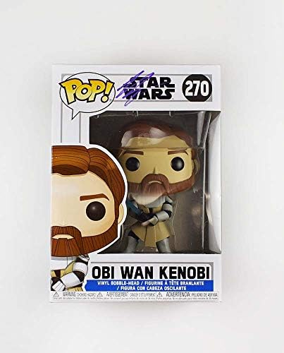 Юън Макгрегър е Оби-Уан Кеноби Star wars Jedi 270 С автограф, Подписан Funko Pop 'GA', Сертифициран Автентичен COA