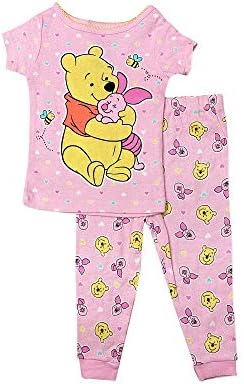 Супер меки пижамные комплекти с Мечо пух от 2 теми (за деца, розово, 18_месяцев)